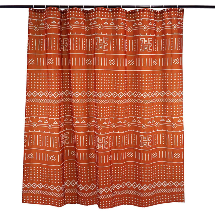 Foundry Select Mudcloth Stall Shower Curtain Wayfair